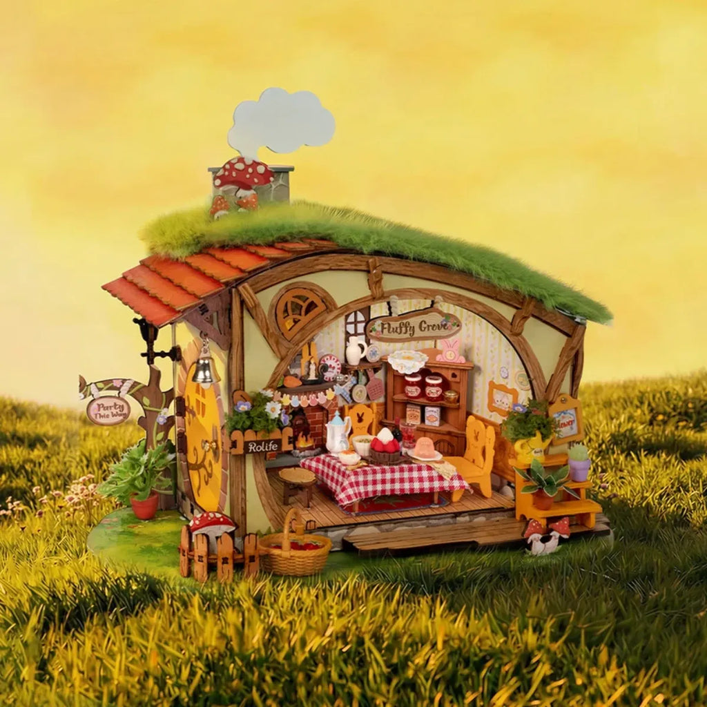 Fluffy Grove DIY Miniature House Kit