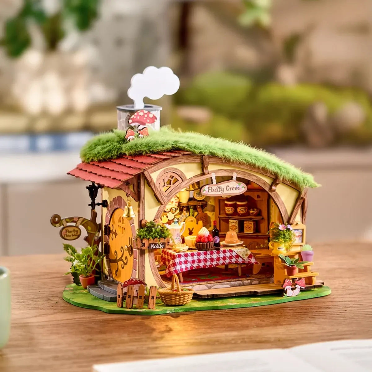 Fluffy Grove DIY Miniature House Kit
