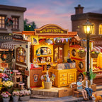 Fluffy Friends Store DIY Miniature House Kit