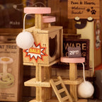 Fluffy Friends Store DIY Miniature House Kit