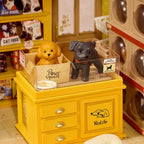 Fluffy Friends Store DIY Miniature House Kit