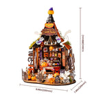 Haunted Candy House DIY Miniature House Kit