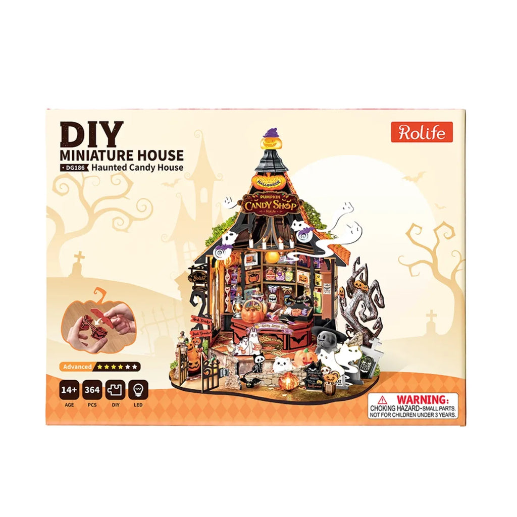 Haunted Candy House DIY Miniature House Kit