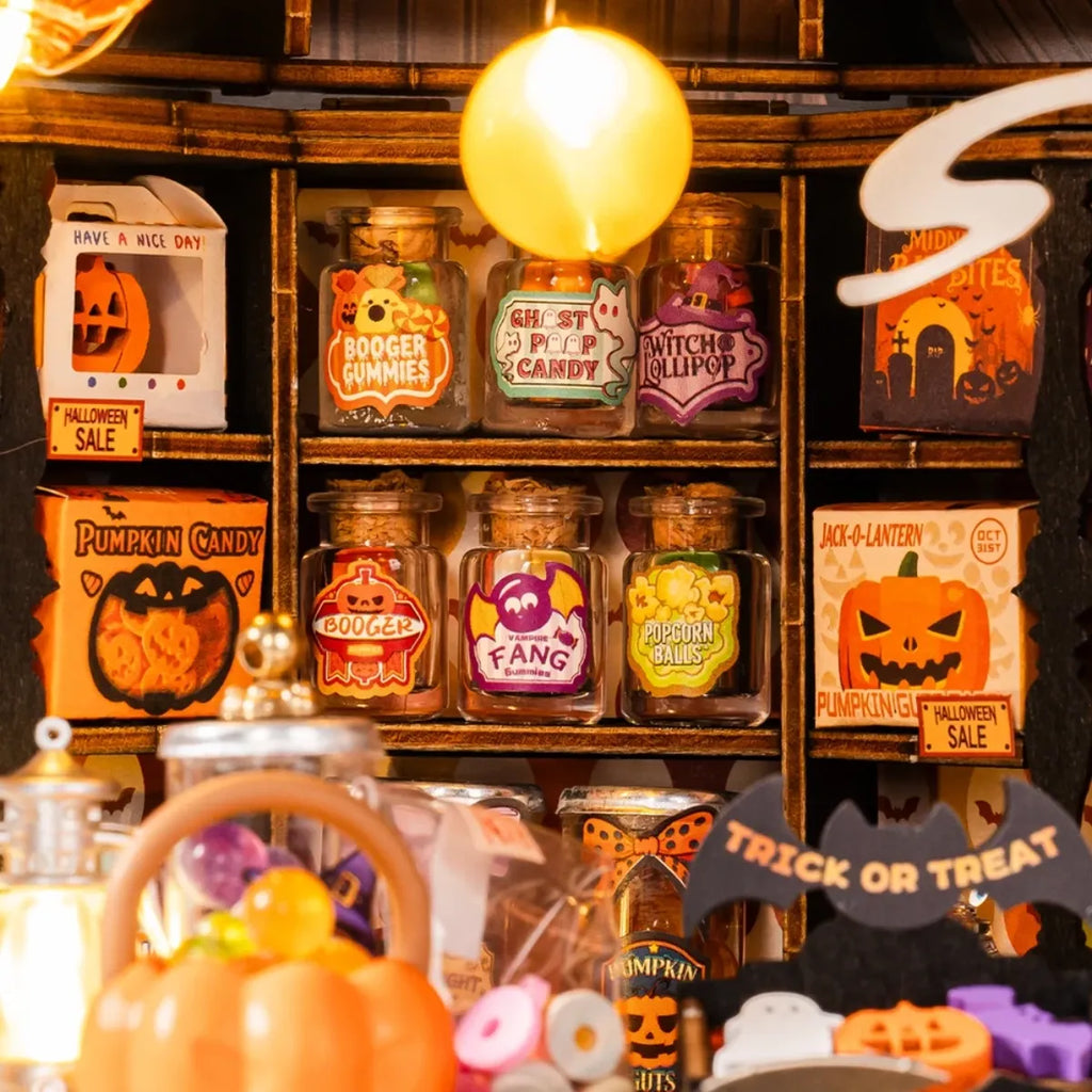 Haunted Candy House DIY Miniature House Kit