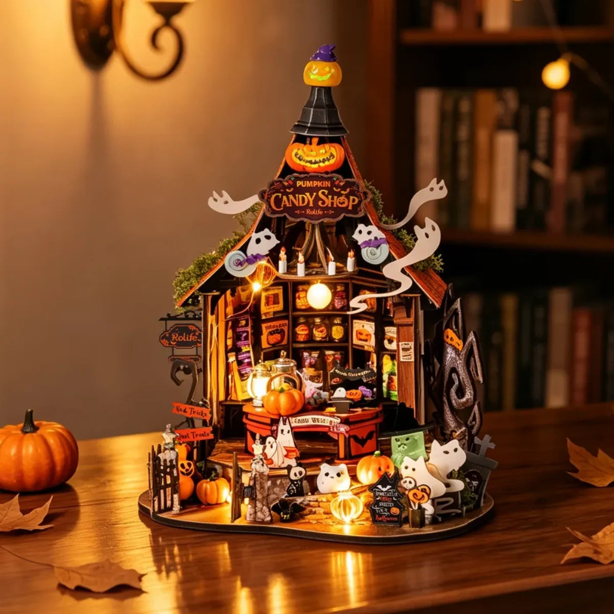 Haunted Candy House DIY Miniature House Kit