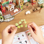 Sunlit Farmhouse Kitchen DIY Miniature House