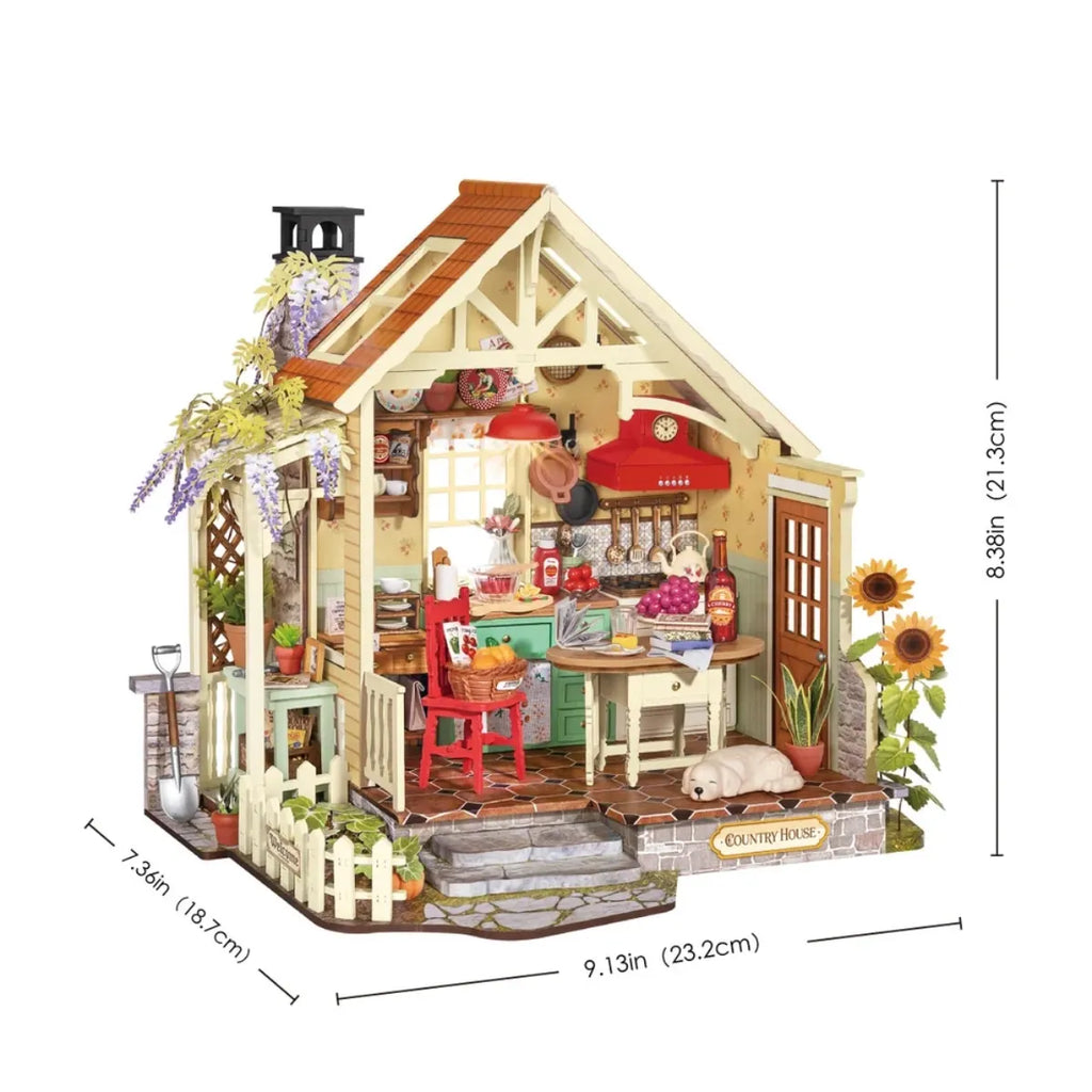 Sunlit Farmhouse Kitchen DIY Miniature House