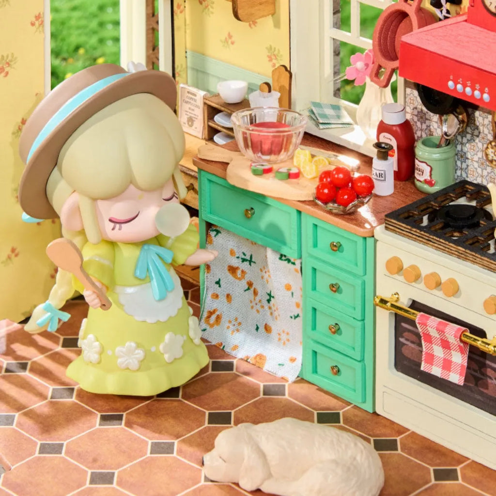 Sunlit Farmhouse Kitchen DIY Miniature House