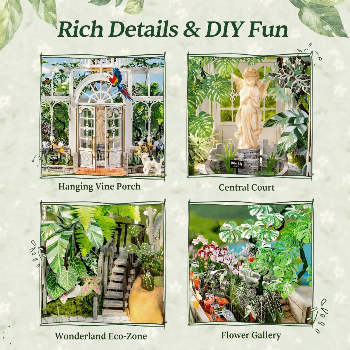 Oxygen Oasis DIY Miniature House