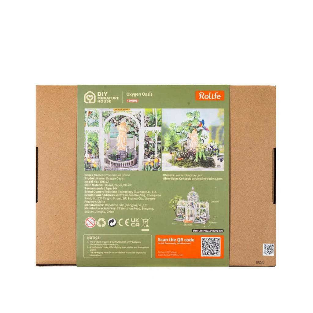 Oxygen Oasis DIY Miniature House