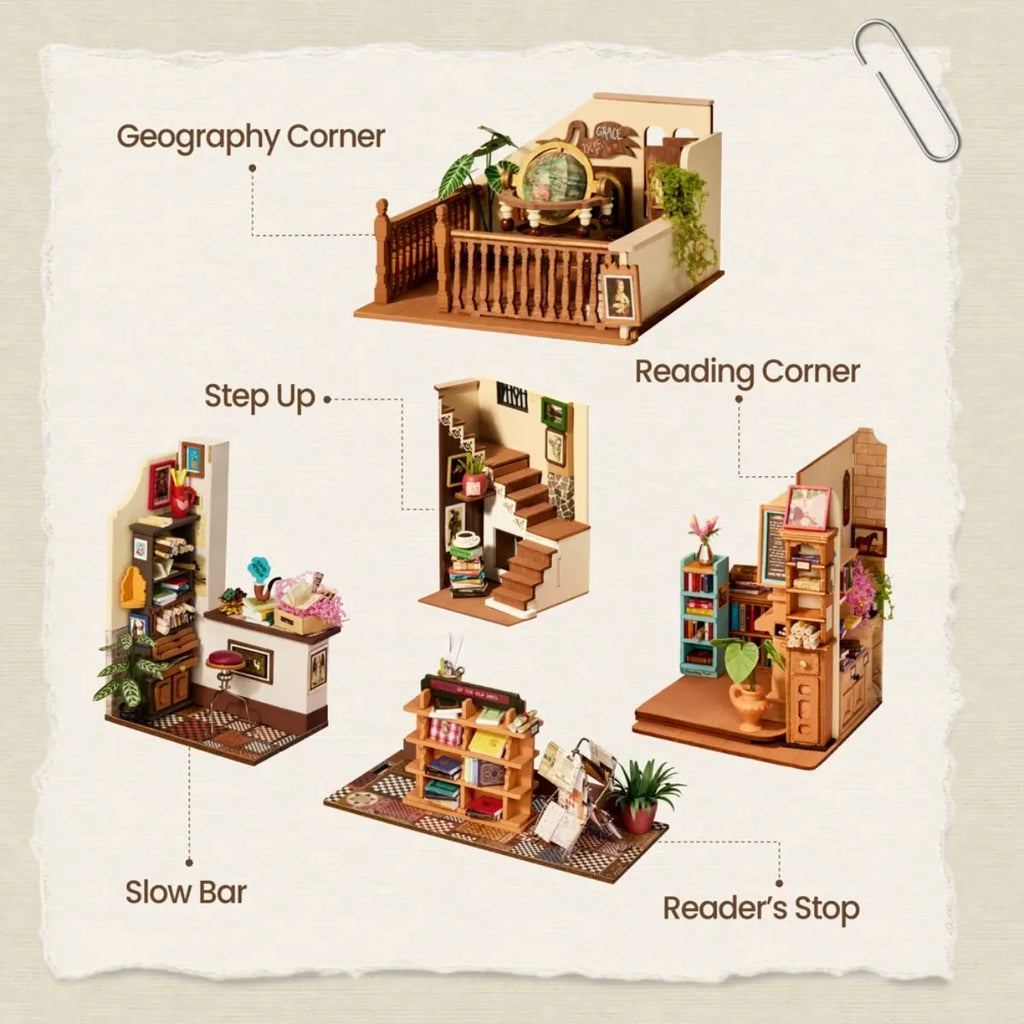 Pagestory Books DIY Miniature House Kit