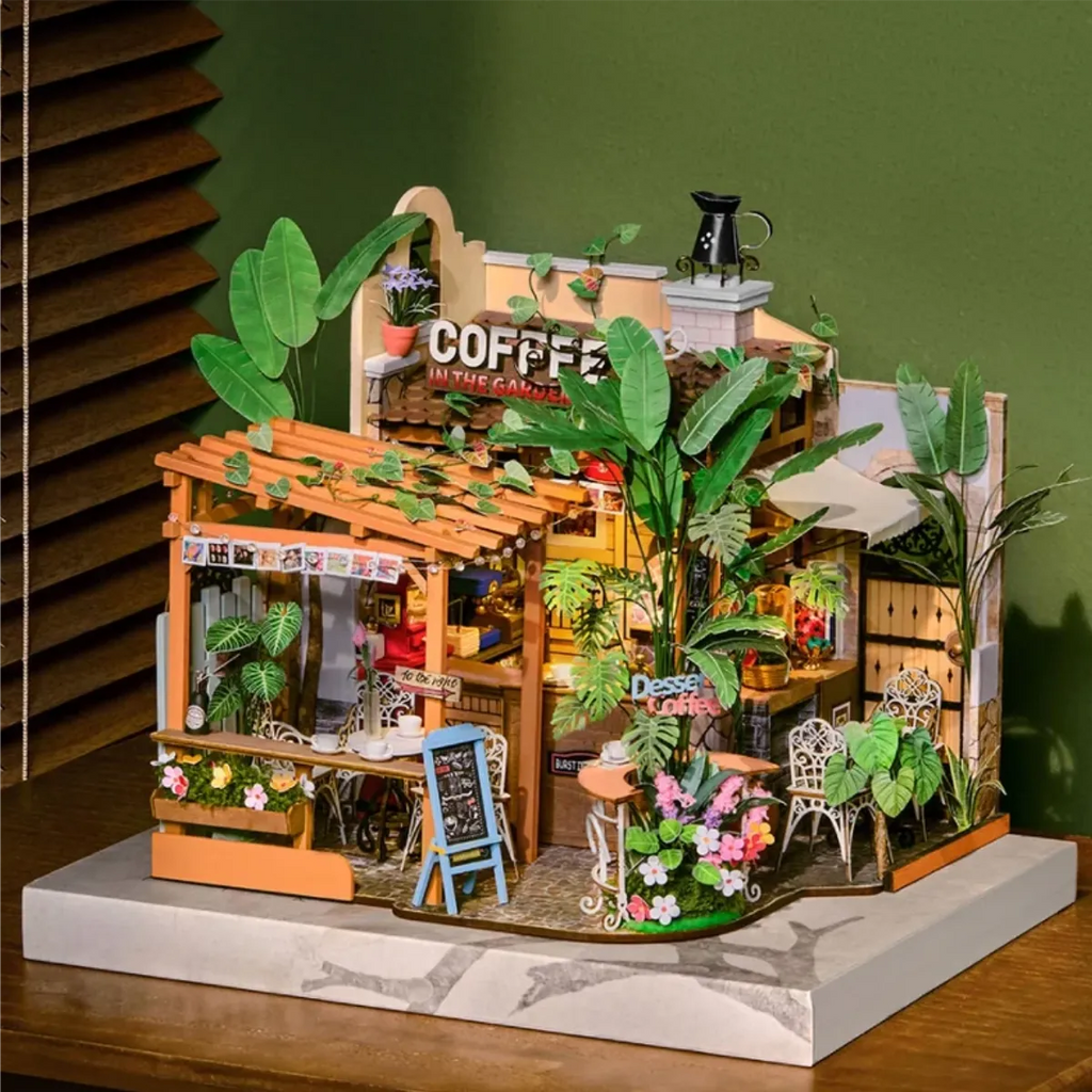 Leafree Café DIY Miniature House Kit