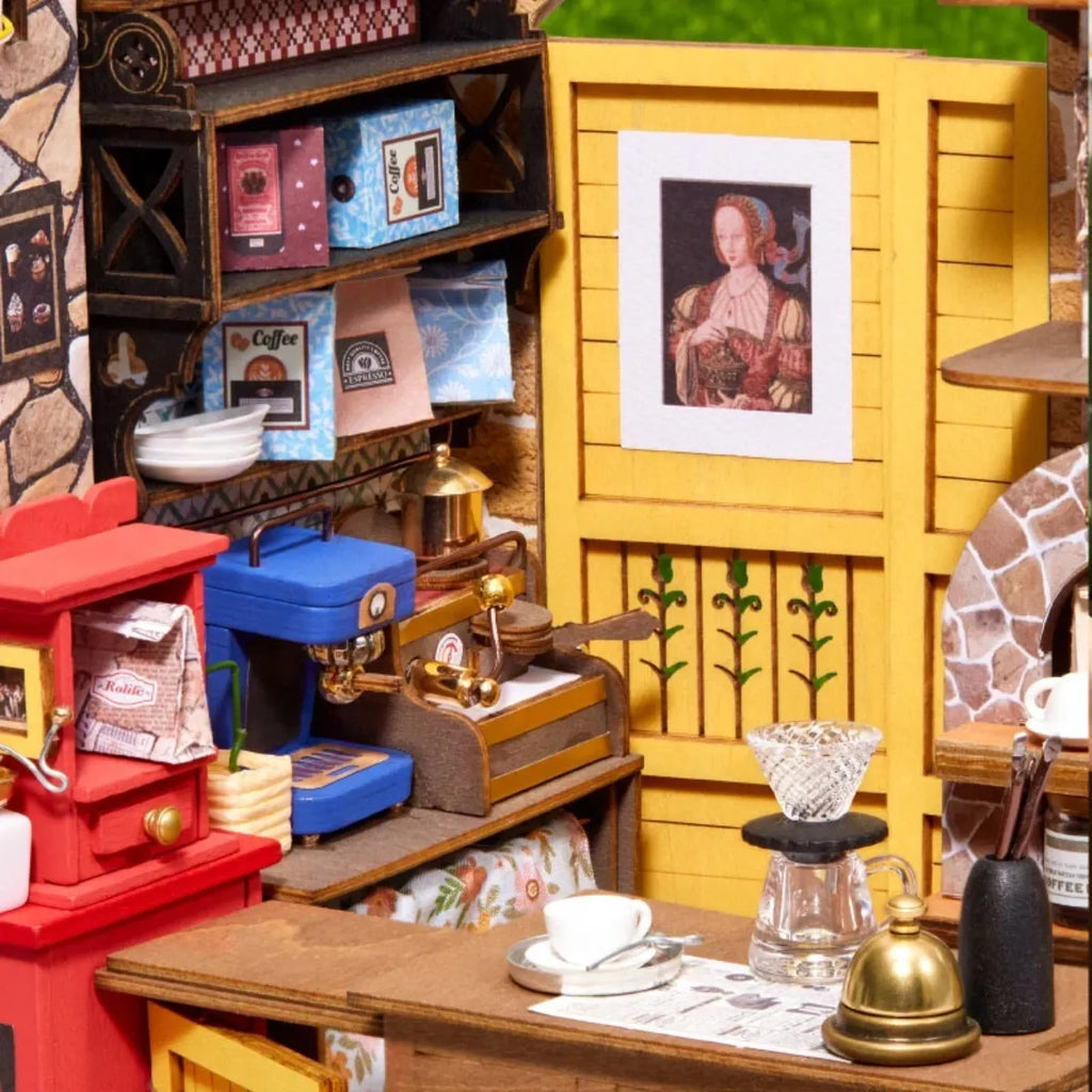 Leafree Café DIY Miniature House Kit