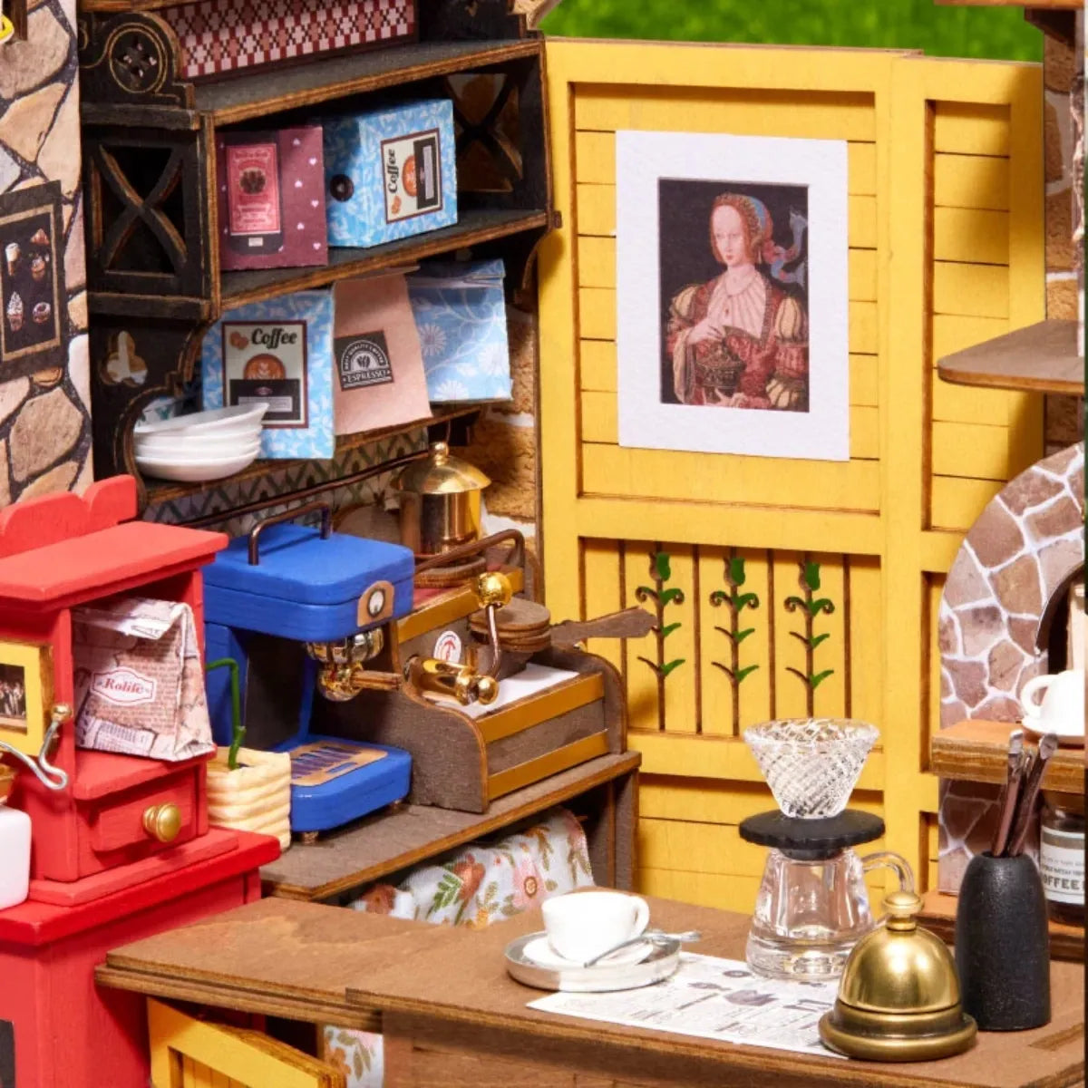 Leafree Café DIY Miniature House Kit