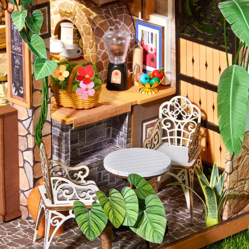 Leafree Café DIY Miniature House Kit