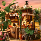 Leafree Café DIY Miniature House Kit