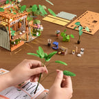 Leafree Café DIY Miniature House Kit