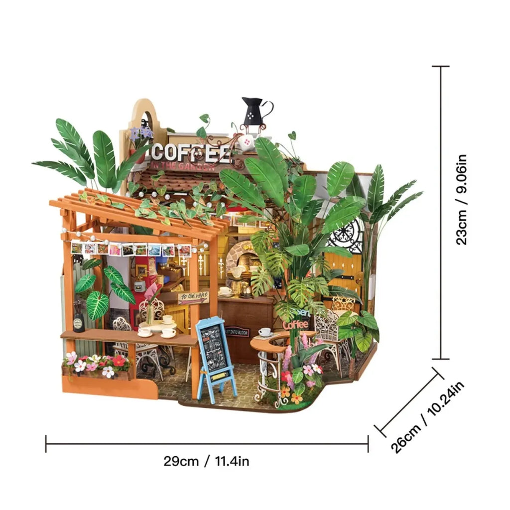 Leafree Café DIY Miniature House Kit