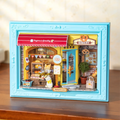 Fluffy Cat Bakery DIY Miniature House Kit