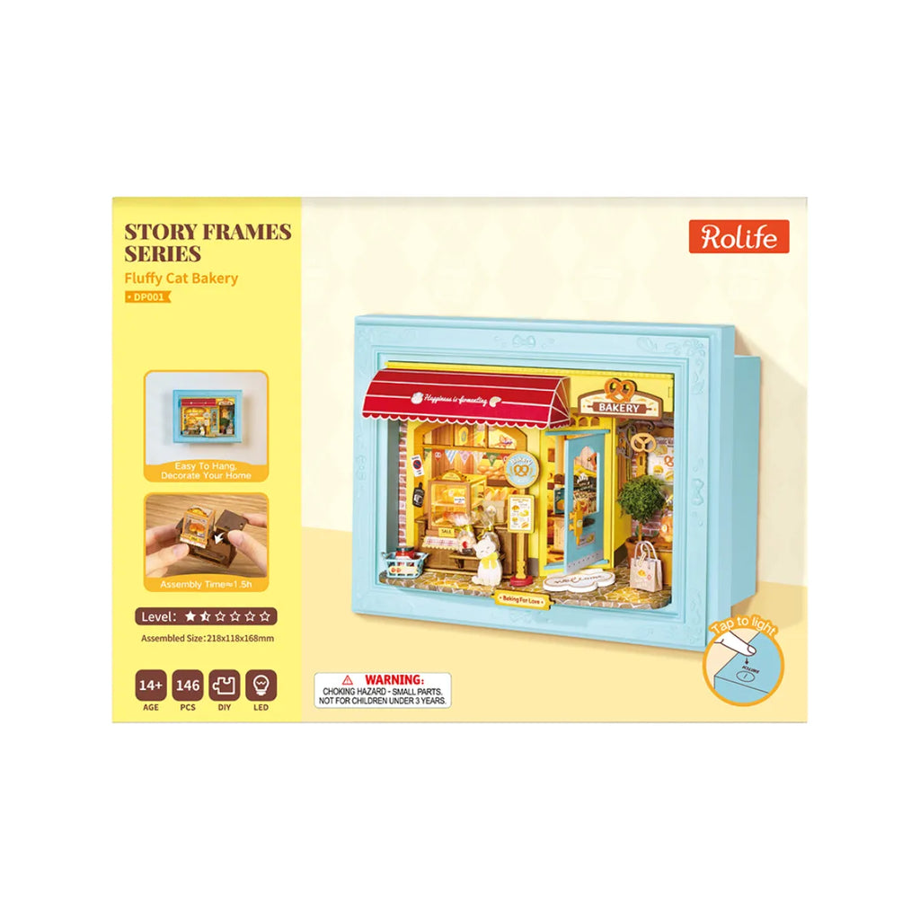 Fluffy Cat Bakery DIY Miniature House Kit