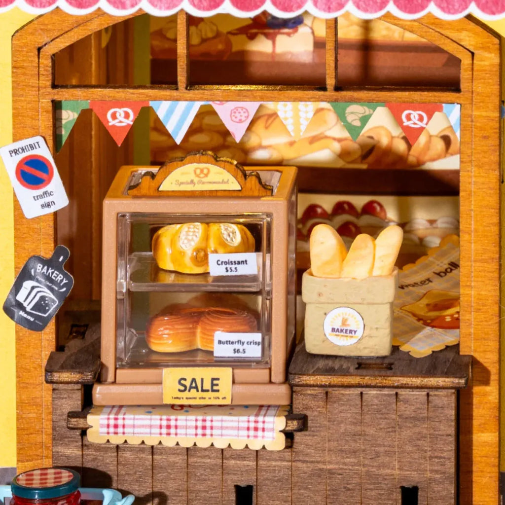 Fluffy Cat Bakery DIY Miniature House Kit