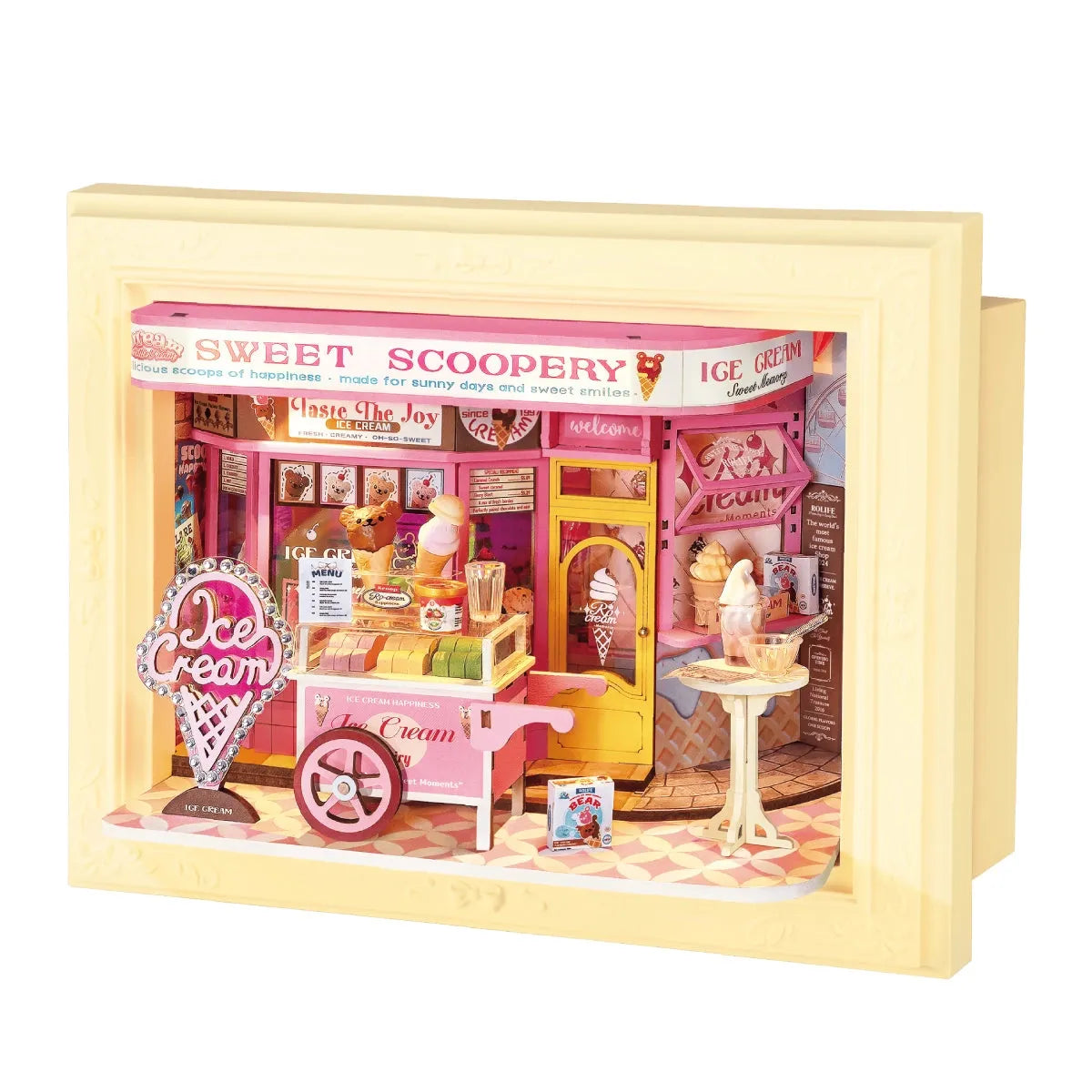 Sweet Scoopery Ice Cream DIY Miniature House Kit