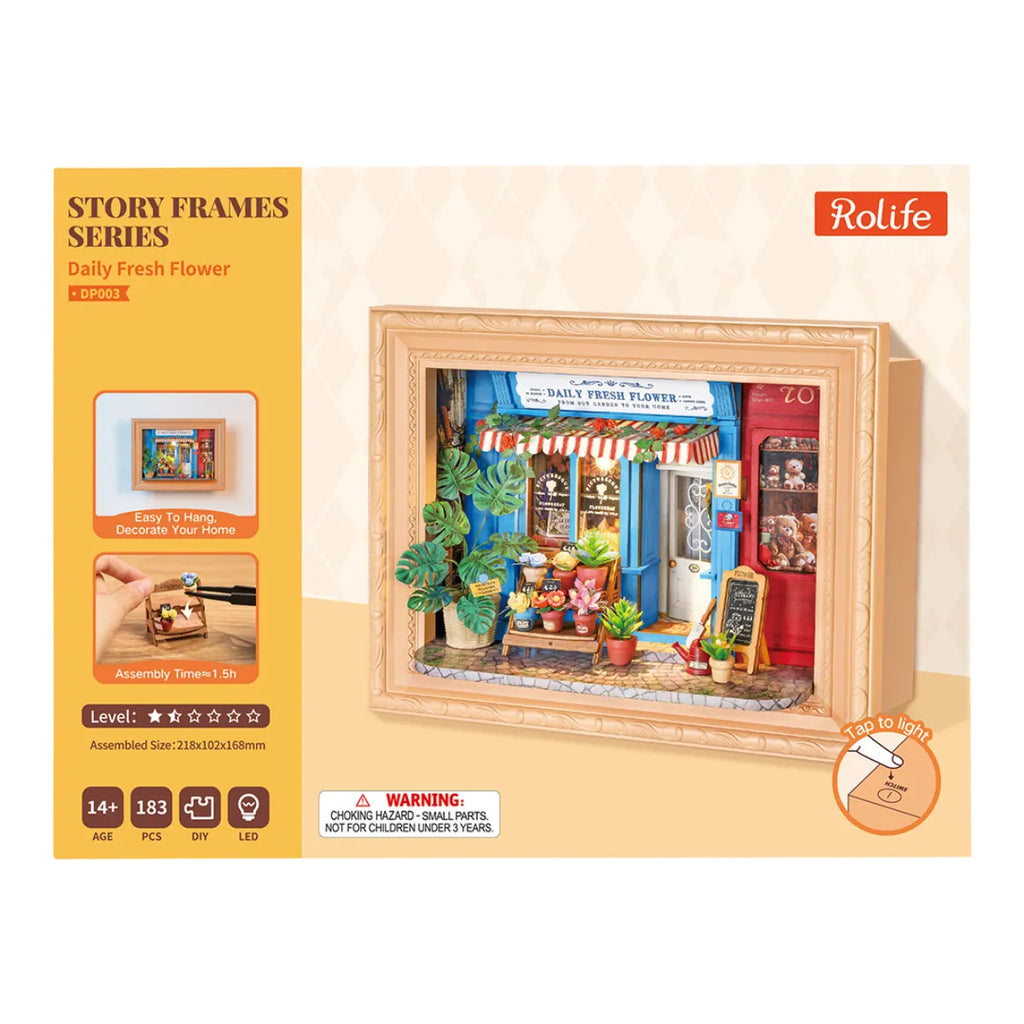 Daily Fresh Flower DIY Miniature House Kit