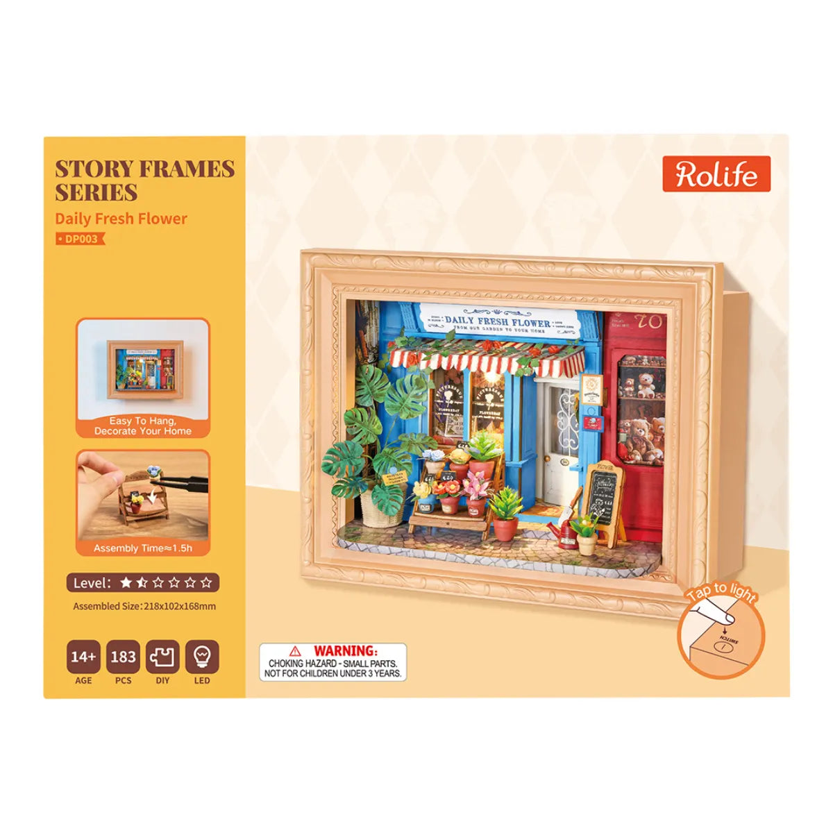 Daily Fresh Flower DIY Miniature House Kit