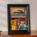 Old Times Bookstore DIY Miniature House Kit