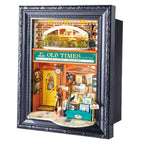 Old Times Bookstore DIY Miniature House Kit