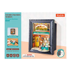 Old Times Bookstore DIY Miniature House Kit