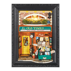 Old Times Bookstore DIY Miniature House Kit