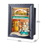 Old Times Bookstore DIY Miniature House Kit