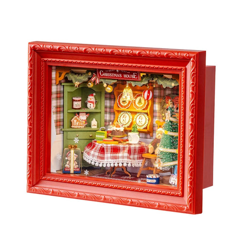 Christmas Eve Party DIY Miniature House Kit