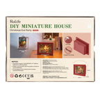 Christmas Eve Party DIY Miniature House Kit