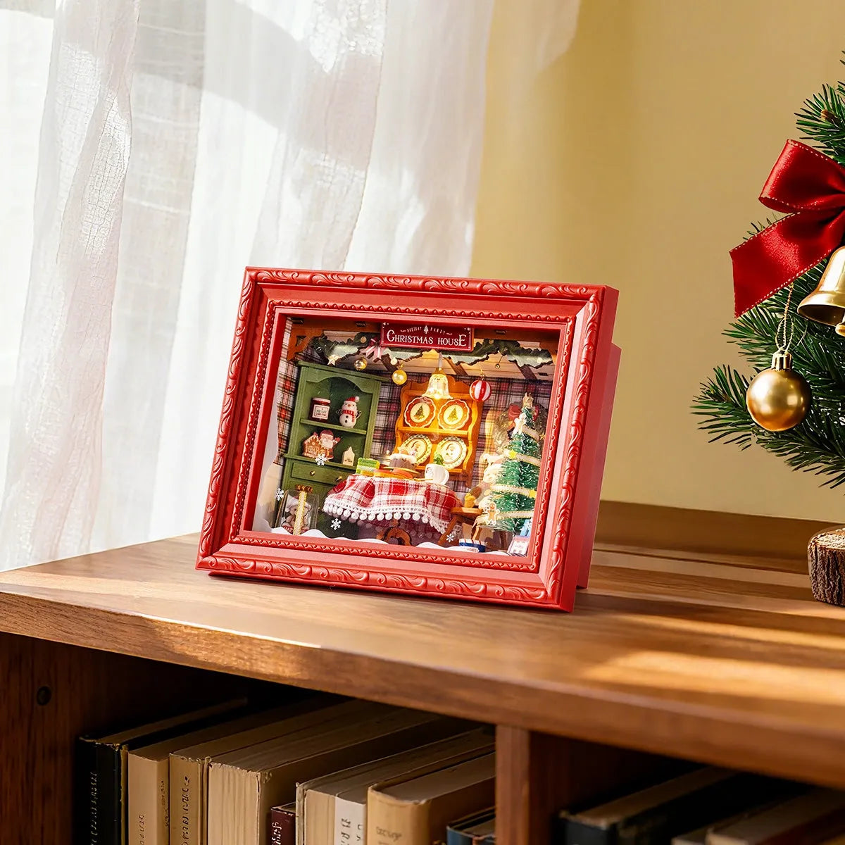 Christmas Eve Party DIY Miniature House Kit