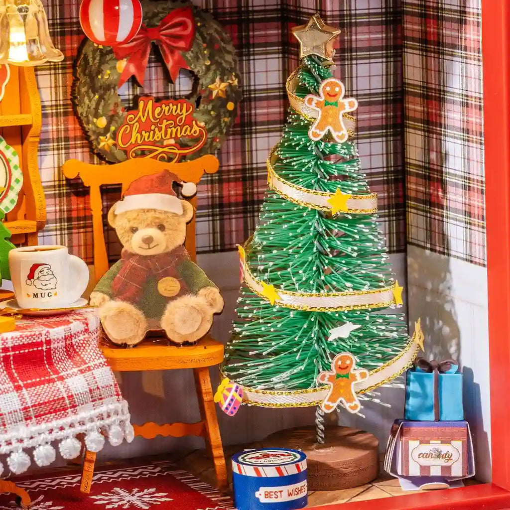 Christmas Eve Party DIY Miniature House Kit
