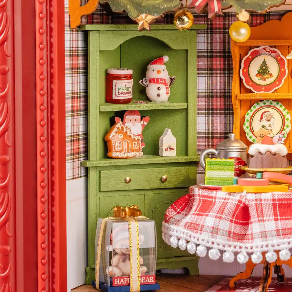 Christmas Eve Party DIY Miniature House Kit
