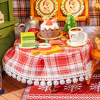 Christmas Eve Party DIY Miniature House Kit