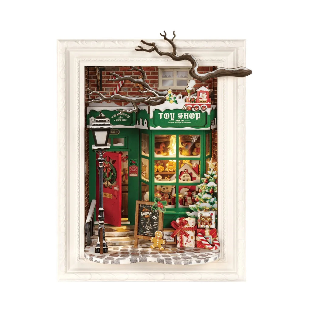 Santa's Toy Shop DIY Miniature House Kit