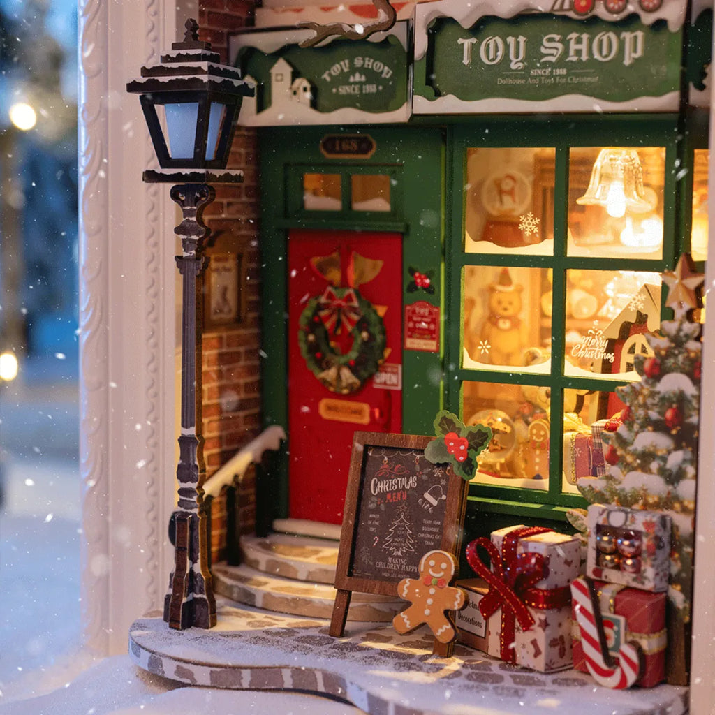 Santa's Toy Shop DIY Miniature House Kit
