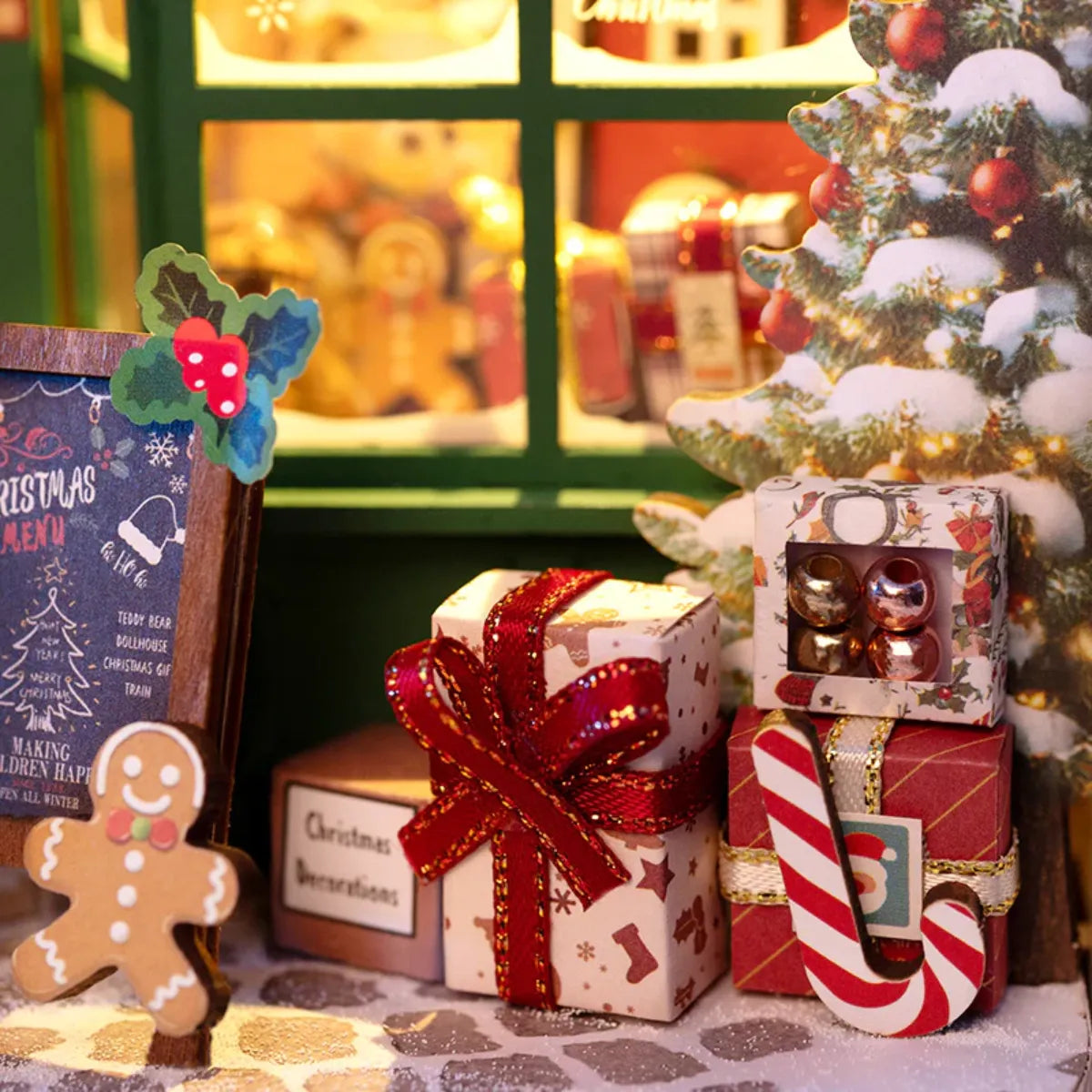 Santa's Toy Shop DIY Miniature House Kit
