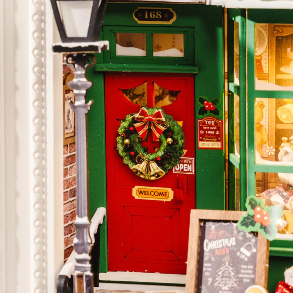 Santa's Toy Shop DIY Miniature House Kit