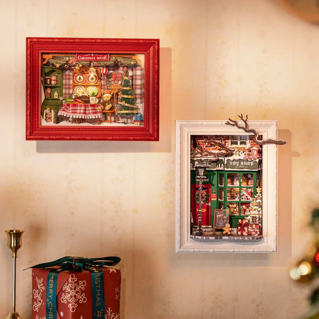 Santa's Toy Shop DIY Miniature House Kit