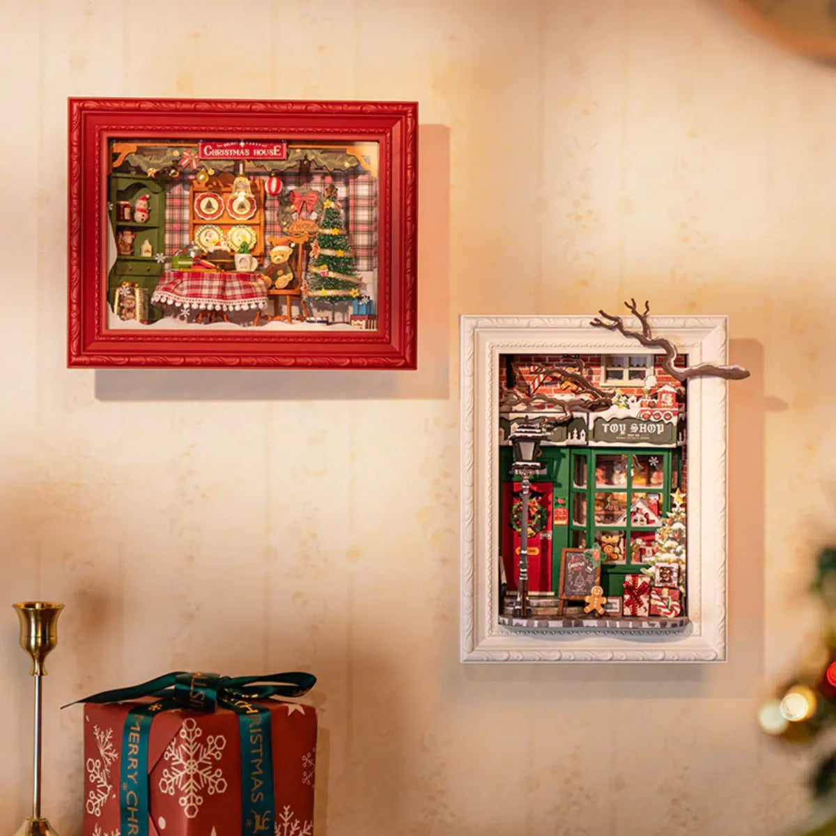 Santa's Toy Shop DIY Miniature House Kit