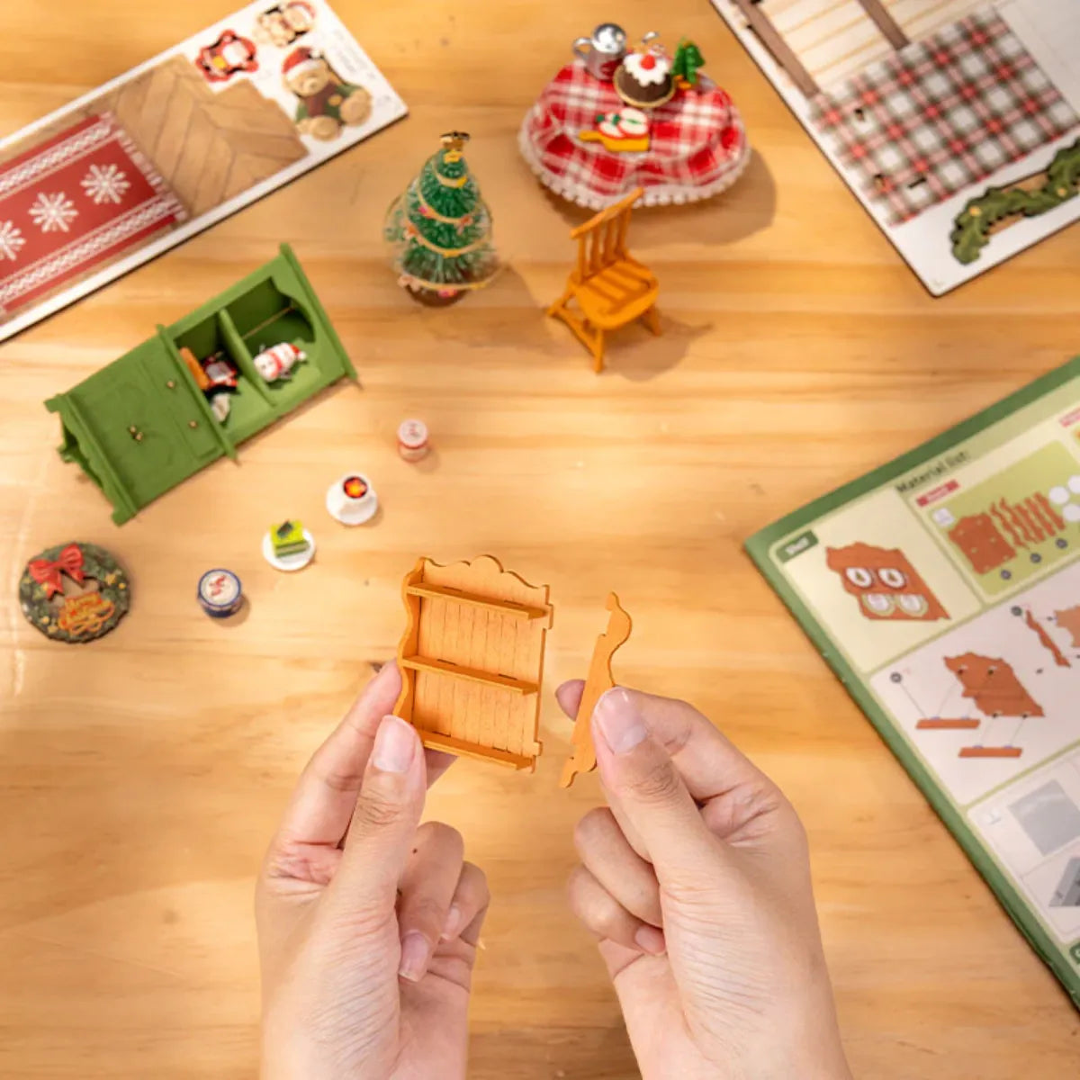 Santa's Toy Shop DIY Miniature House Kit