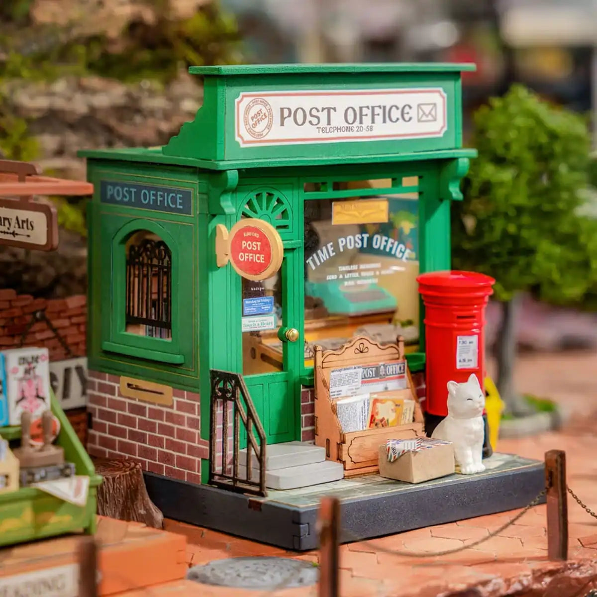 Century Post Office DIY Miniature House Kit