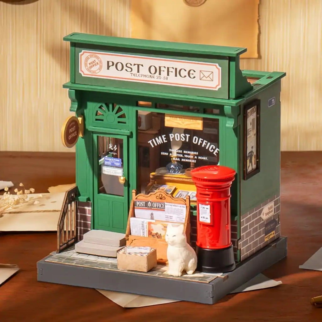 Century Post Office DIY Miniature House Kit