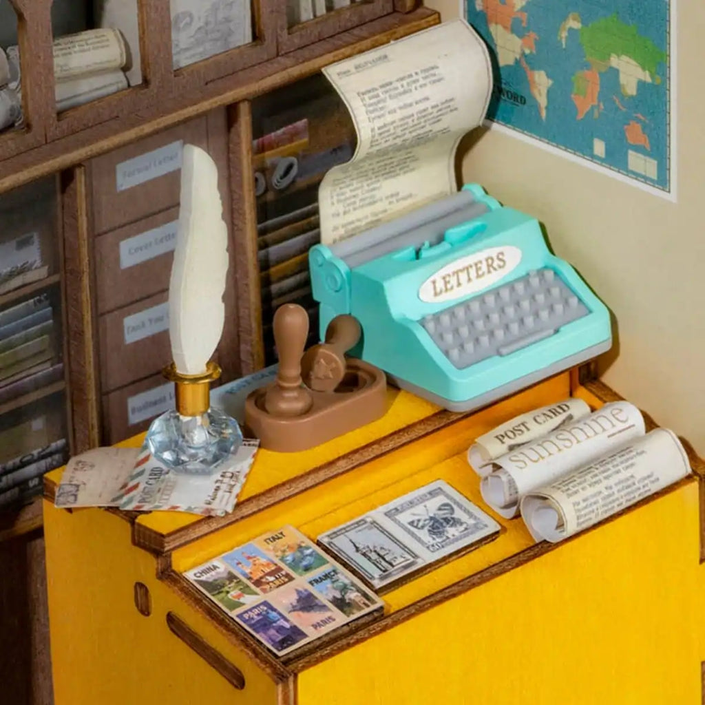 Century Post Office DIY Miniature House Kit