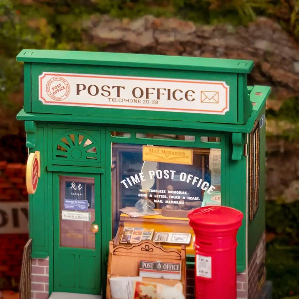 Century Post Office DIY Miniature House Kit